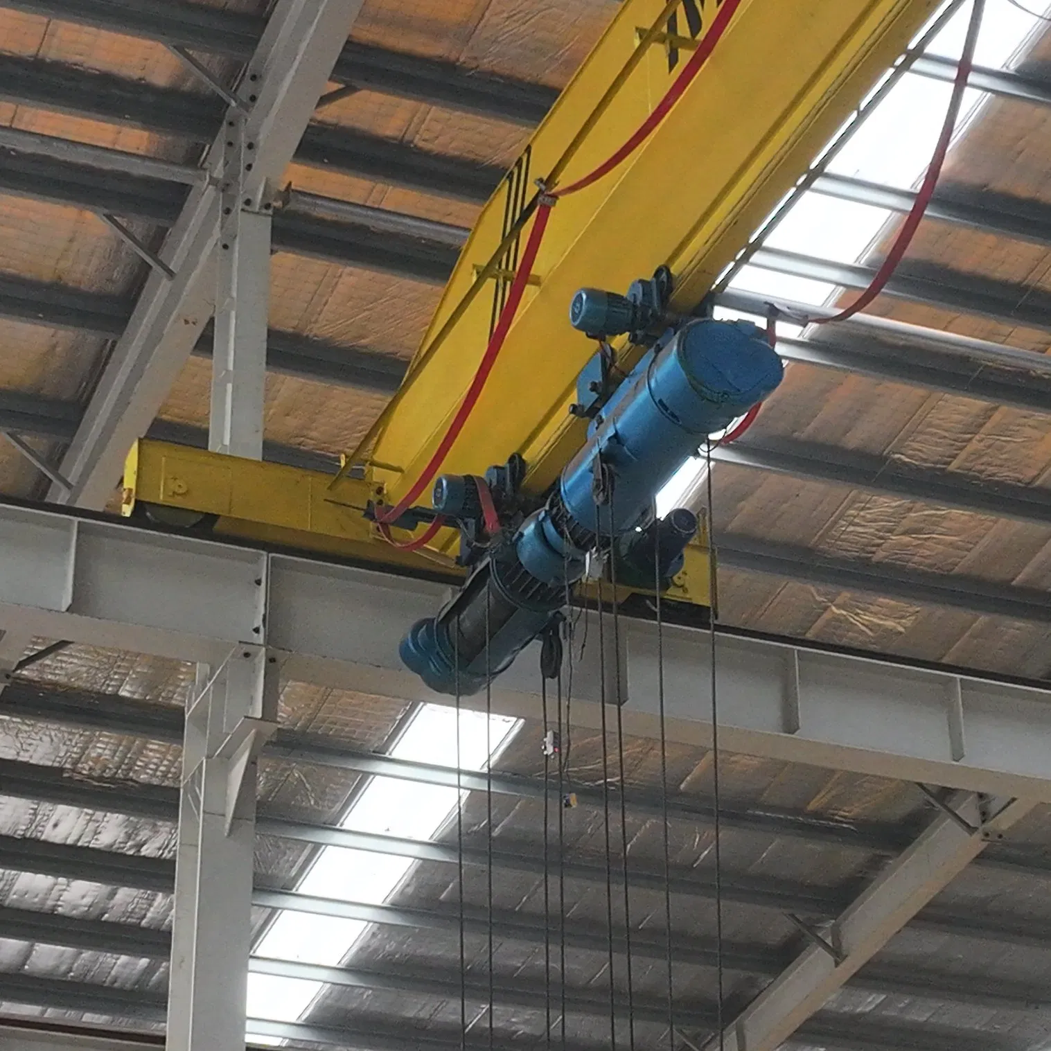 5/10/15/20/30t Customized Single Girder Travelling Rail Mounted Overhead Bridge Eot Crane with Electric Hoist and Remote Control