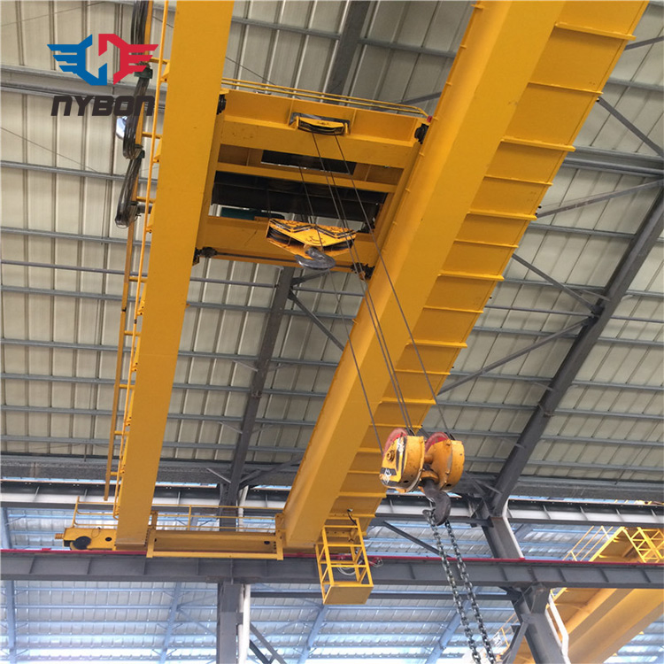 Electric 20ton 50ton 100ton Double Girder Overhead Traveling Crane with Hook