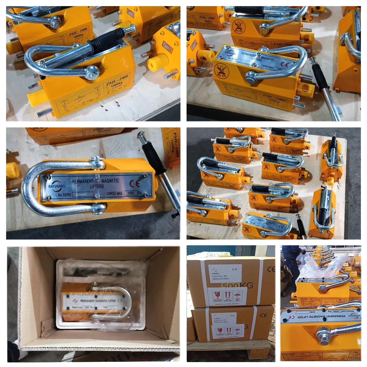 Wholesale Product 100kg-5000kg Lifting Equipment Permanent Magnetic Lifter with High Quality and Low Price for Sale in Industry