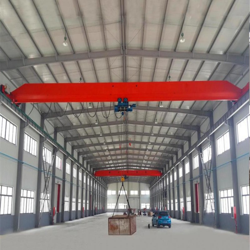 Intelligent Single Girder Overhead Traveling Crane with CE Certification Safe and Reliable