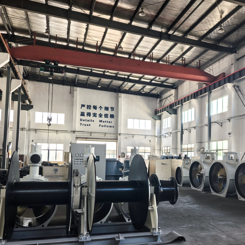 5 Ton Air Winch Mining Pneumatic Winches for Marine