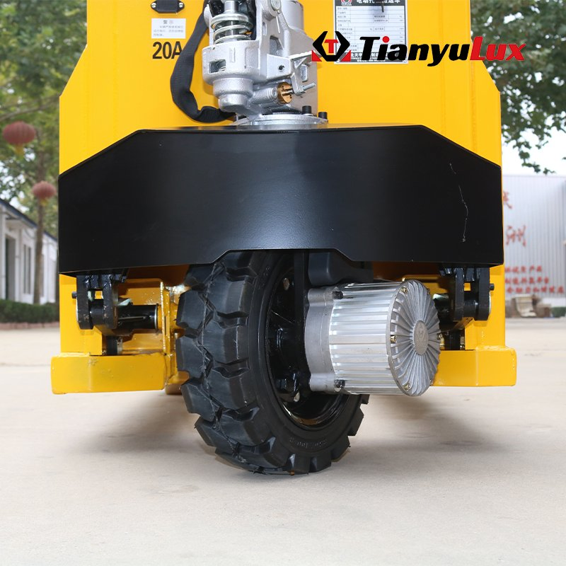 Extended Forks Heavy Duty CE Fully Electrical 3t Electric Pallet Truck
