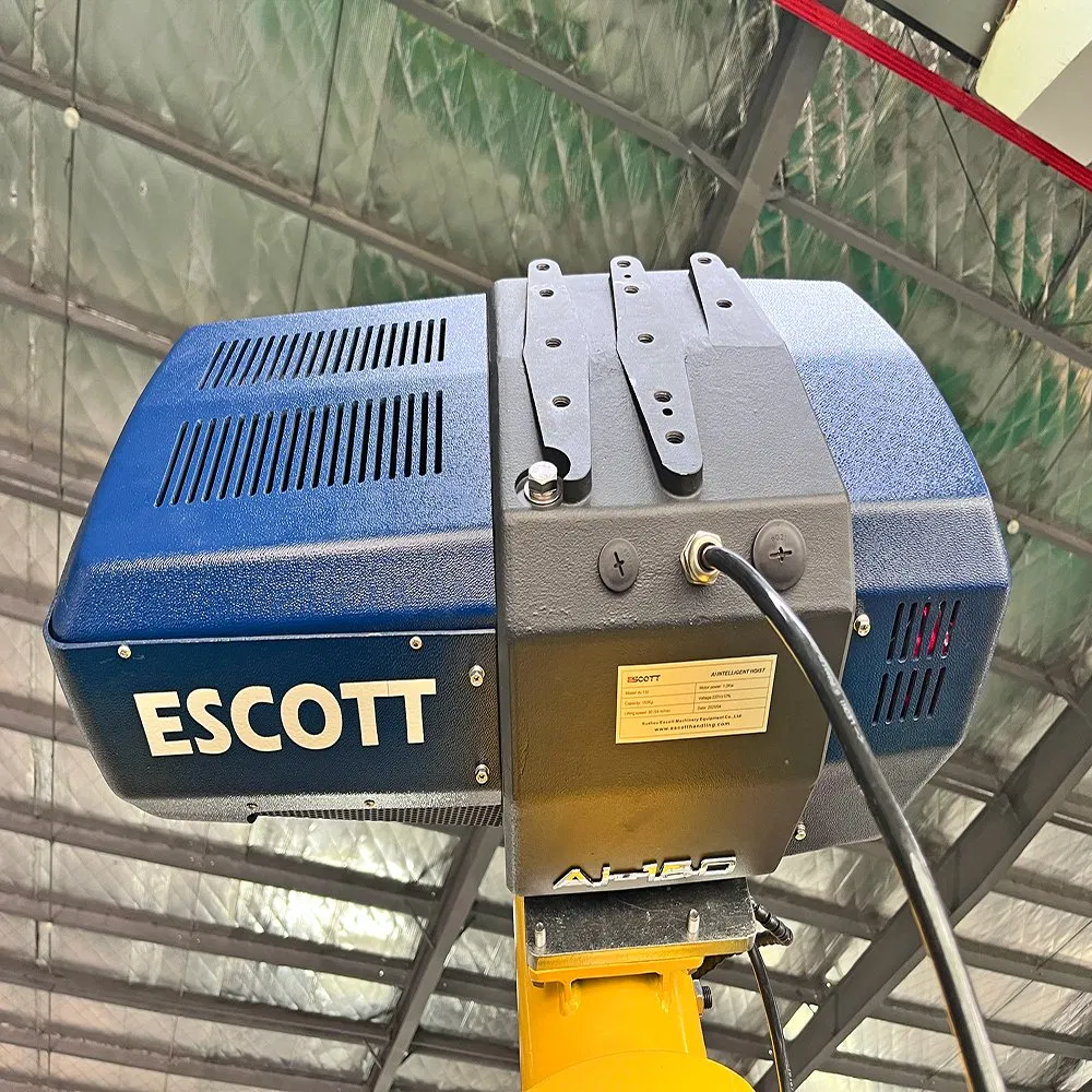 180 Degree Rotating 500kg Swing Arm Traveling Cantilever Jib Crane