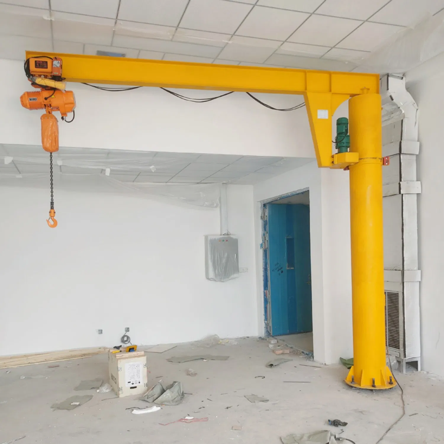 360 Degree 6-30m Heavy-Duty 20 Tons 10 Tons 5 Tons Portable Mobile Jib Crane Use for Efficient Lifting Workshop Jib Crane