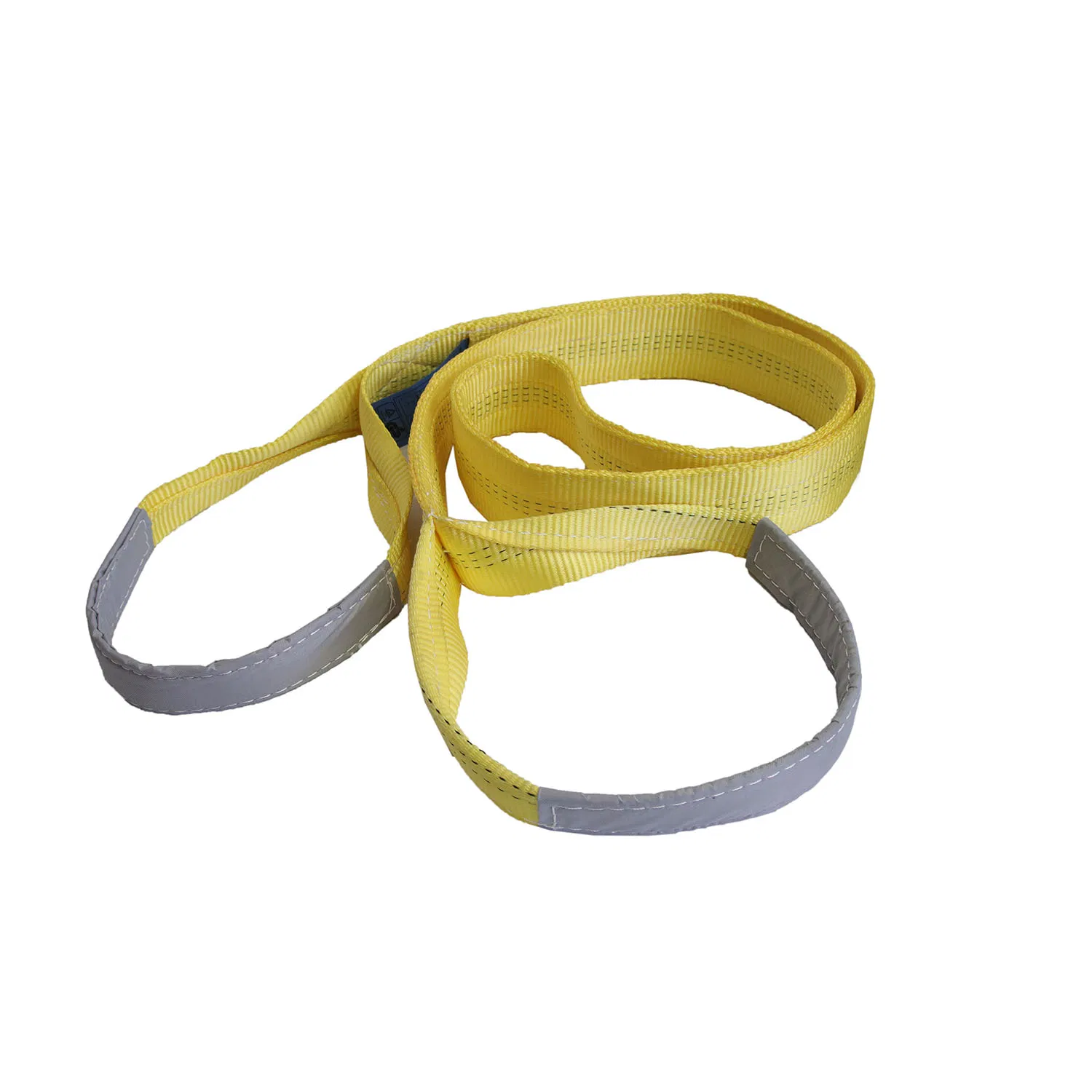 3tons 1meter Polyester Eye-Eye Flat Webbing Sling Strap for Lifting En1492-1