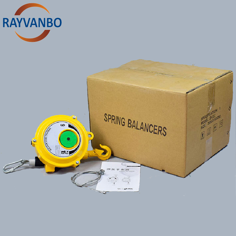 Alloy Materials Fast Shipping 1kg to 80kg 90kg 100kg Spring Balancer Mini Hanging with Self-Locking Equilibrador De Resorte