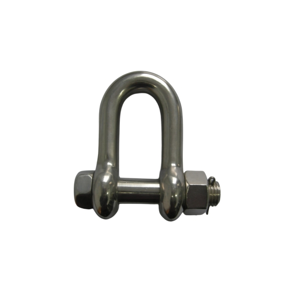 Stainless Steel D Shackle Lifting Shackle U Shaped Connecting Buckle D Buckle Rigging Hardware