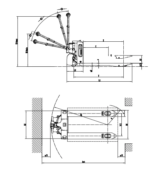 Electric Pallet Truck Detail 3