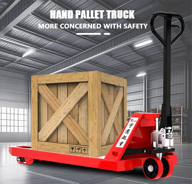 Hand Operated manual Pallet Truck Jack Stacker