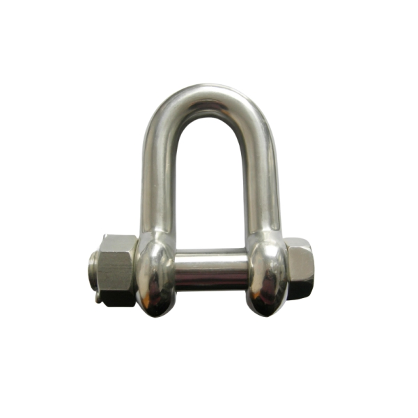 Stainless Steel D Shackle Lifting Shackle U Shaped Connecting Buckle D Buckle Rigging Hardware