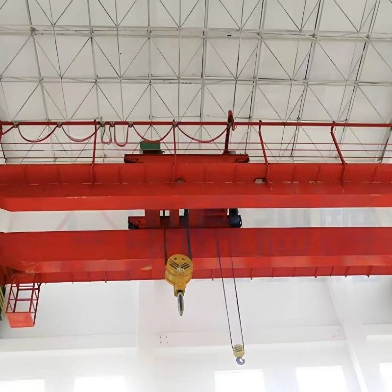 Qd Type 50 Ton Double Girder Bridge Crane Price Travelling Overhead Crane