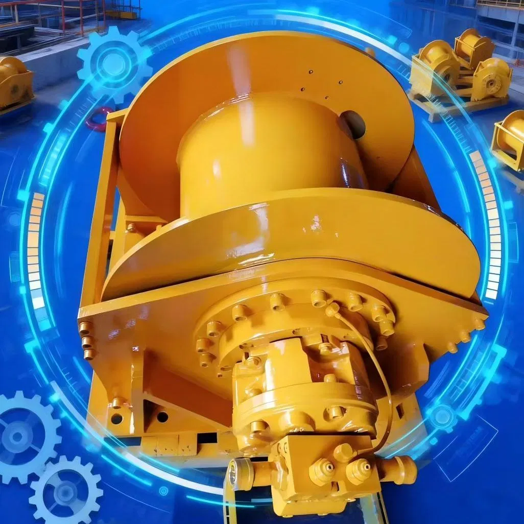 Powerful 10ton Electric Pneumatic Winch for Heavy Loads