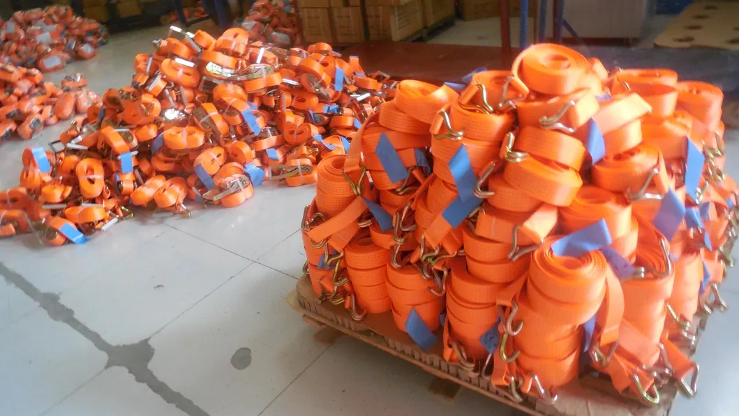 Cargo Lashing Ratchet Tie Down Straps