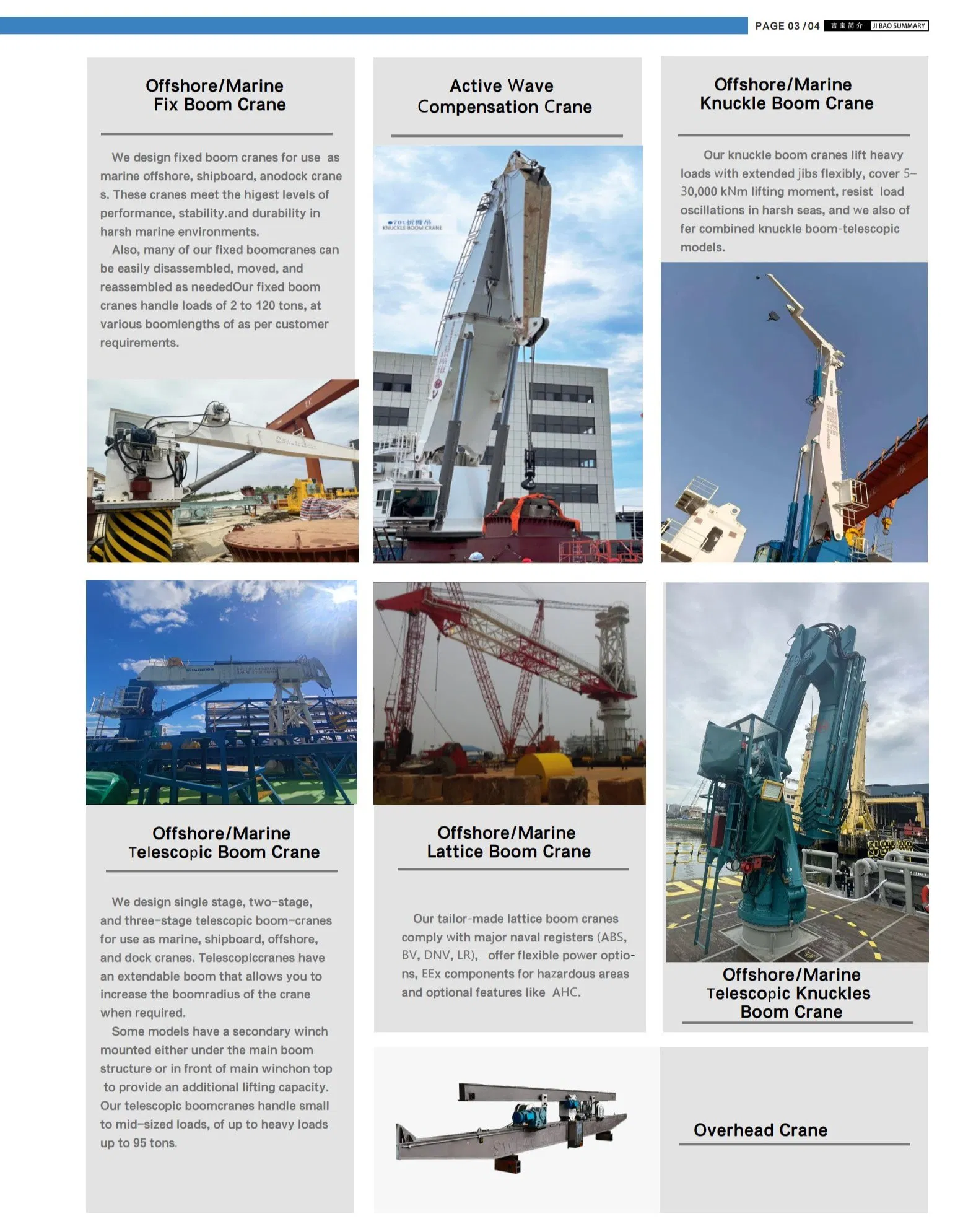 Marine Deck Equipment