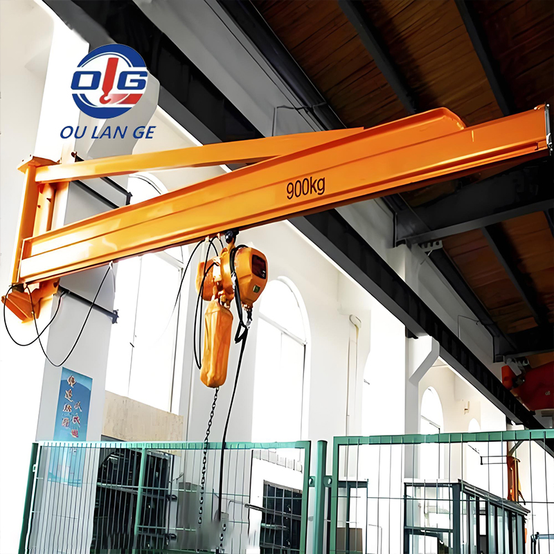 Effortless Setup Jib Crane for Temporary Work Sites