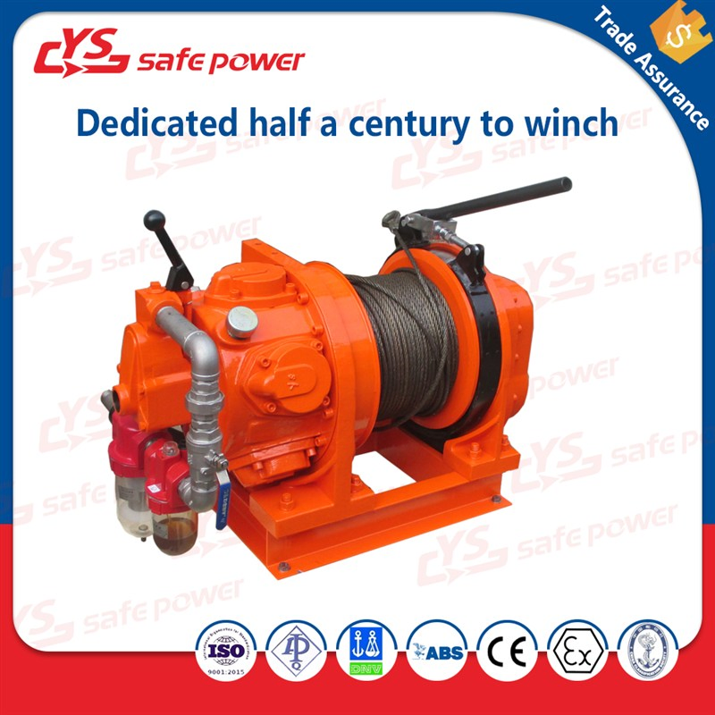 Underground Mine Use Pneumatic Air Winch