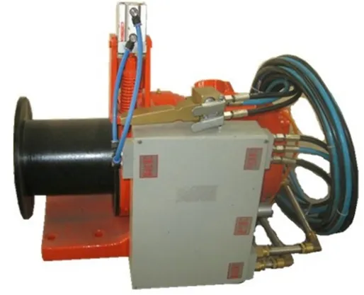 JQH-5x48Q pneumatic winch