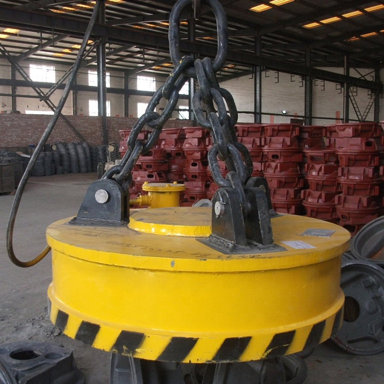Round Diameter 1000 mm Electric Magnetic Lifter for Crane Excavator