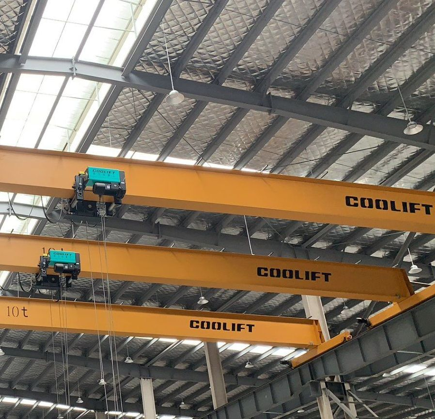 European Style Single Girder Wire Rope Electric Hoist Traveling Overhead Crane