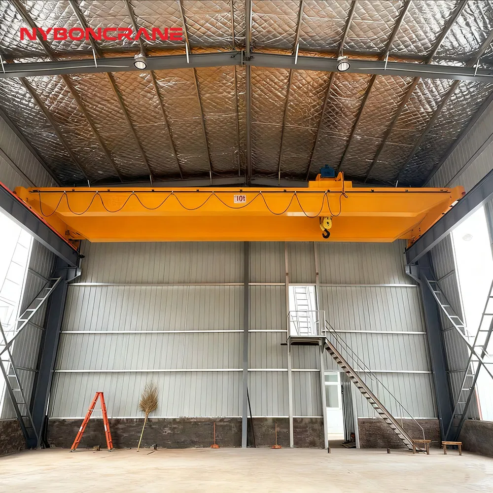Electric 20ton 50ton 100ton Double Girder Overhead Traveling Crane with Hook