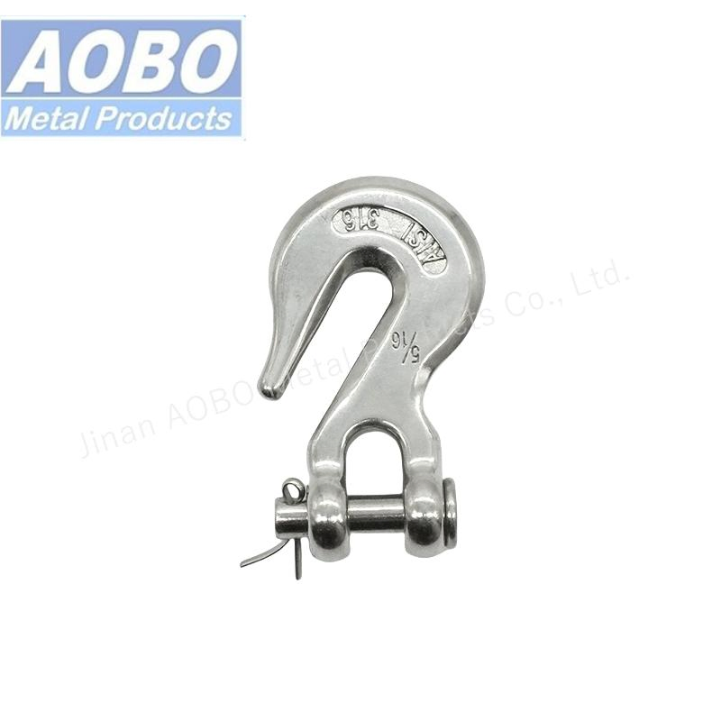 Stainless Steel Heavy Snap Hook Shackle Swivel Sailing Hardware Rigging Hardware