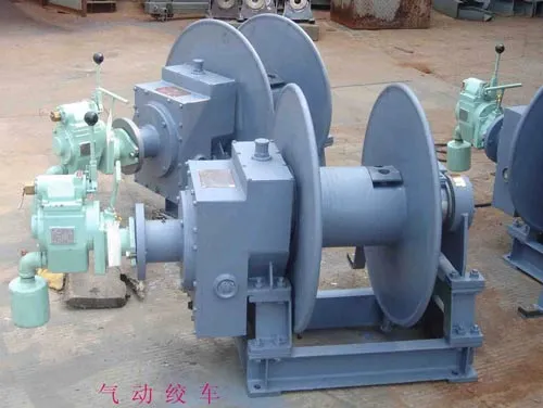 Pneumatic Winch Detail