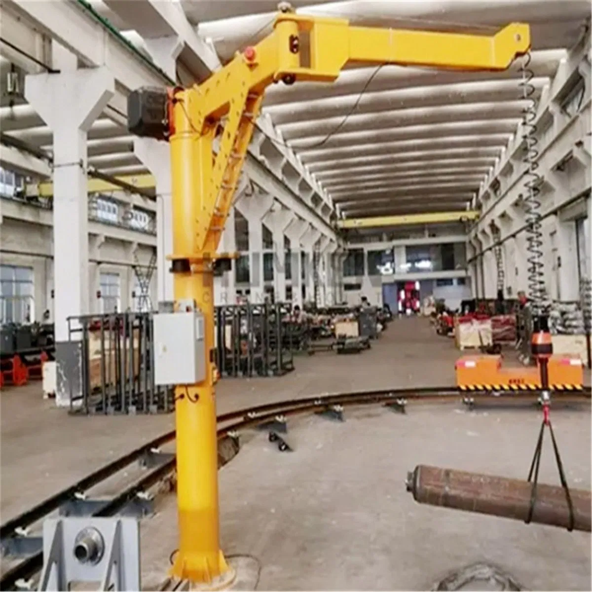 Quiet Design Electric Crane Jib Crane for Office Building Site