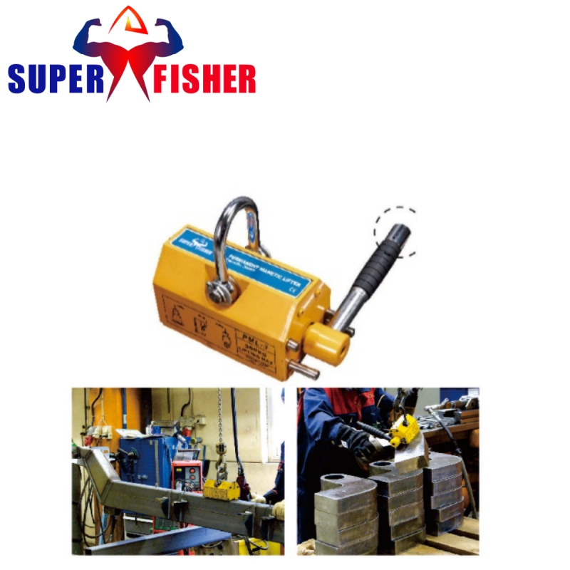 Super Fisher OEM LC 100kg Permanent Manual Magnetic Lifter Heavy Duty