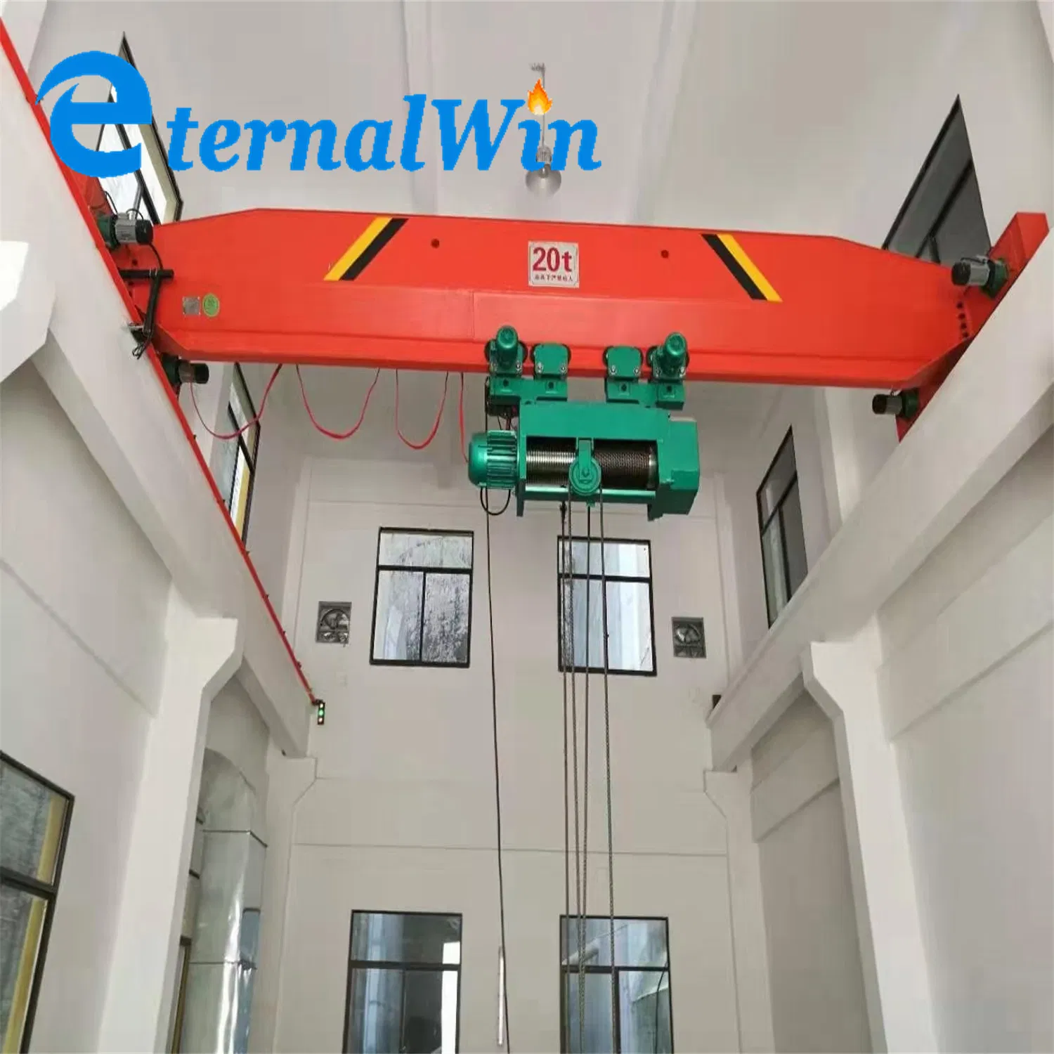 High Safety Electric Control Cranes Cargo Lifting Equipment Travelling Bridge Crane Light Duty 5ton 10ton 15ton Single Beam Overhead Bridge Crane for Warehouse