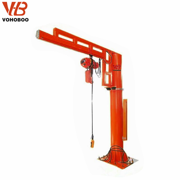 High Performance 90 Degree 180 Degree 360 Degree Floor Mounted Articulating Arm Folding Jib Crane Fixed Jib Crane with High Quality and Best Price for Factory