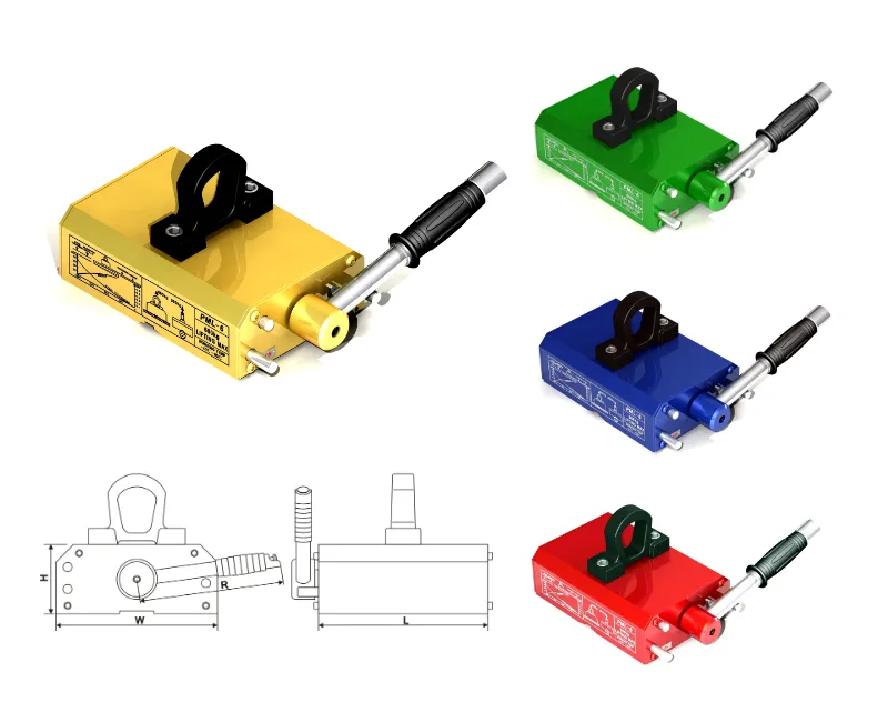 Double Circuit Permanent Magnetic Lifter