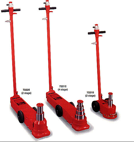 Industrial 50-Ton Air Hydraulic Bottle Jack for Heavy-Duty Vehicle Maintenance