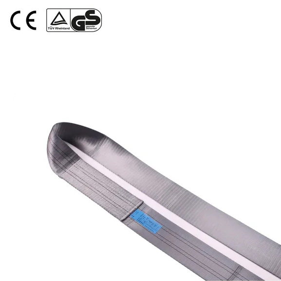 Industrial Rigging Polyester Lifting Crane Endless Flat Webbing Sling Straps