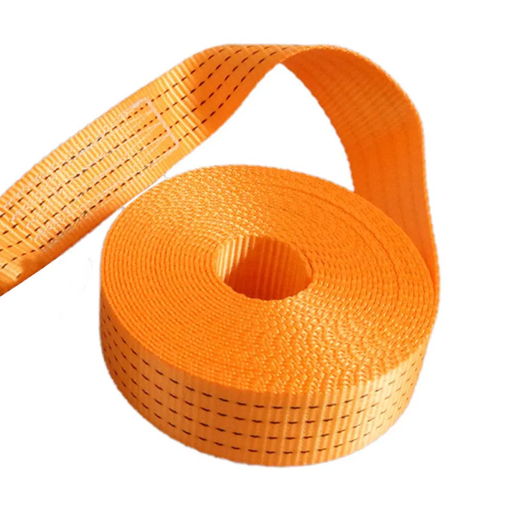 Customized Polyester Webbing Material for Lifting Sling High Strength Roll Webbing Straps