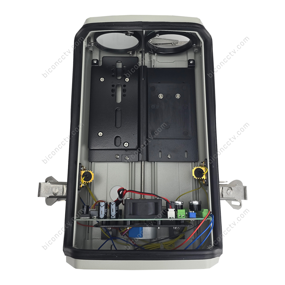 Custom 11 Inch Dual Window Camera Housing  Optional Sunshield, Heater/Fan & Wiper Suppliers, Factories