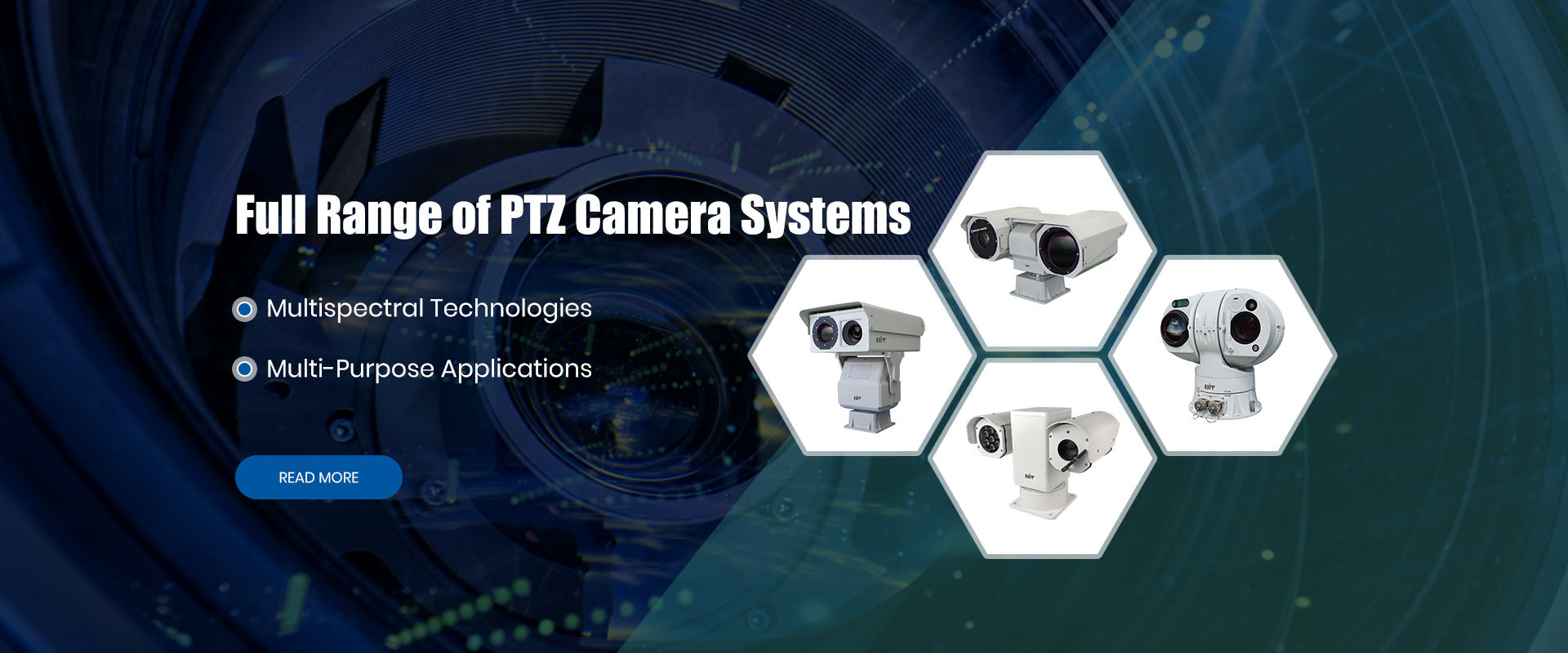 BIT-CCTV Heavy Duty Pan Tilt Unit for Surveillance
