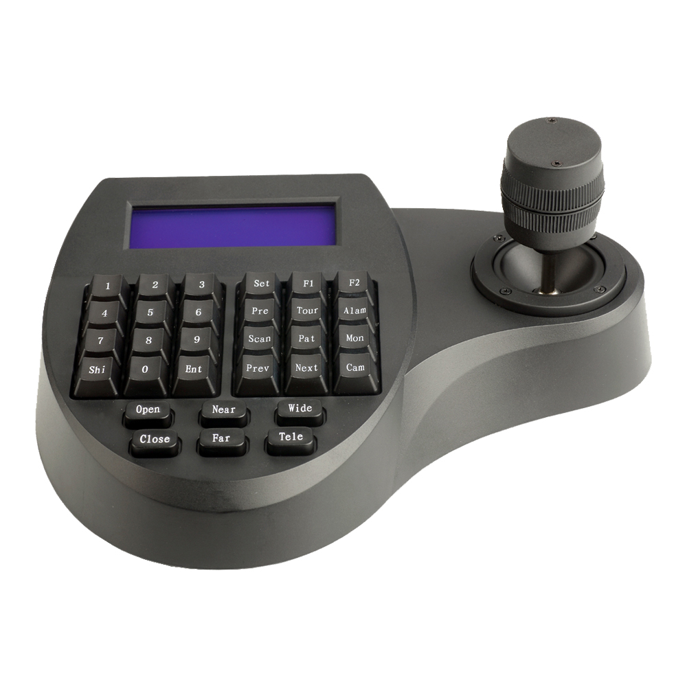 Custom RS485/RS422 Keyboard Controller for Pan Tilt Positioner Factories, Products