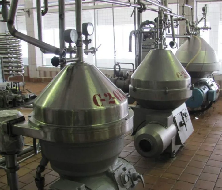 Milk Processing Line View 1