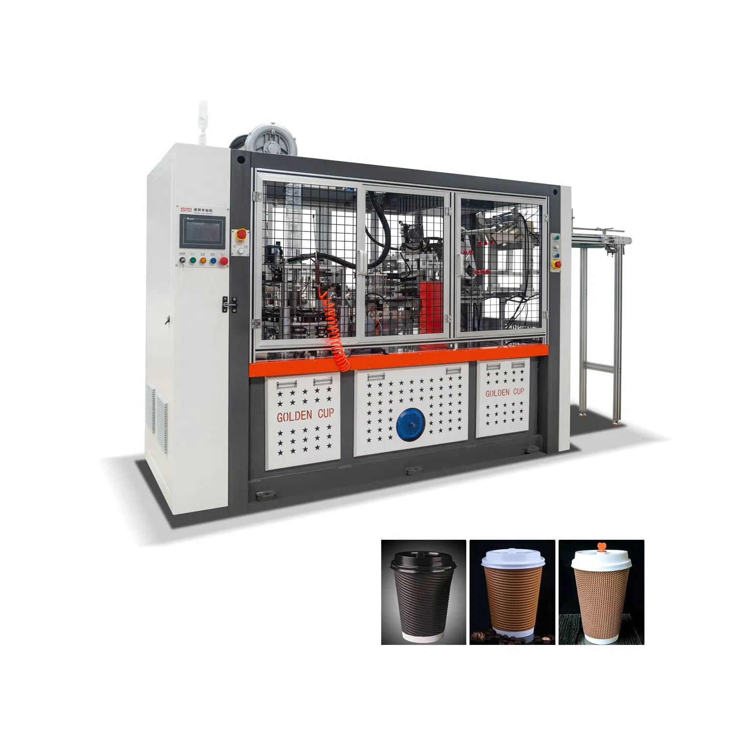 Xsl-16W Paper Cup and Bowl Sleeve Making and Forming Machine Double Wall Paper Cup Machine