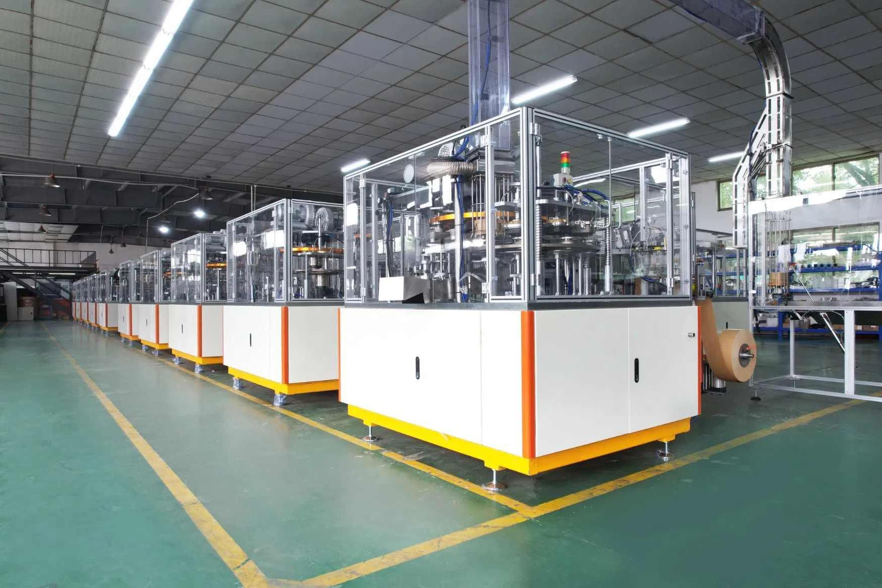 Square and Rectangular Paper Bowl Forming Machine