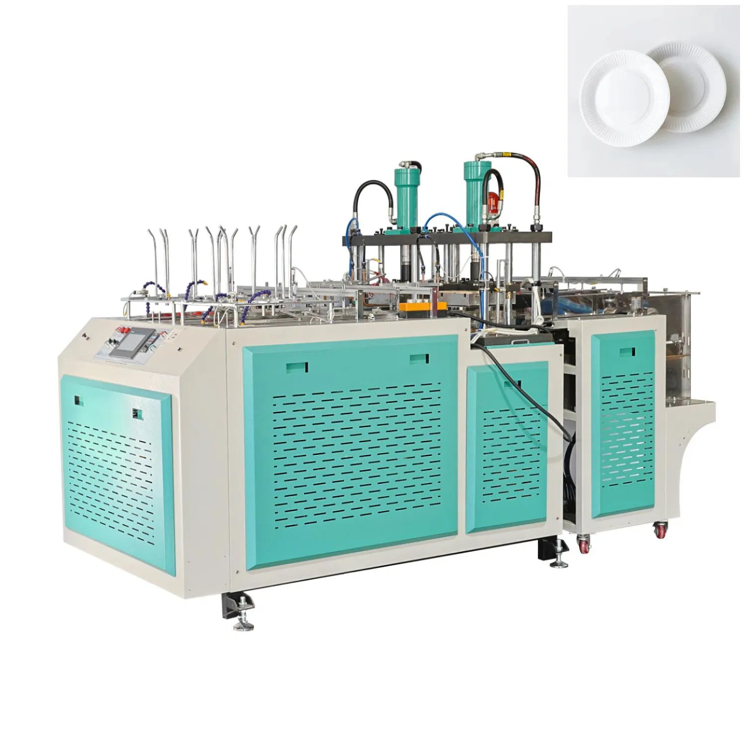 Paper Tray Package Container Making Machine Paper Plate Thermoforming Forming Machine