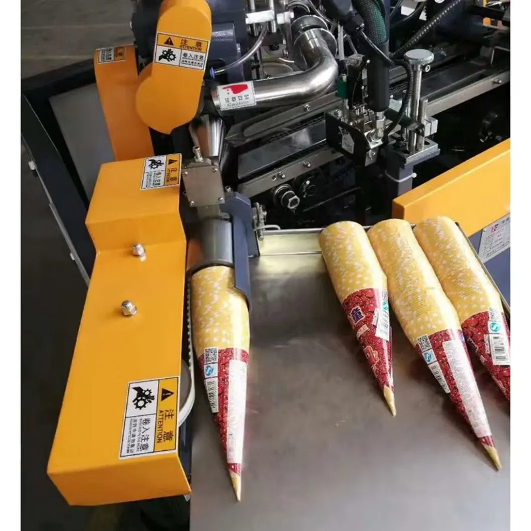 Paper Cone Sleeve Machine Photo 5