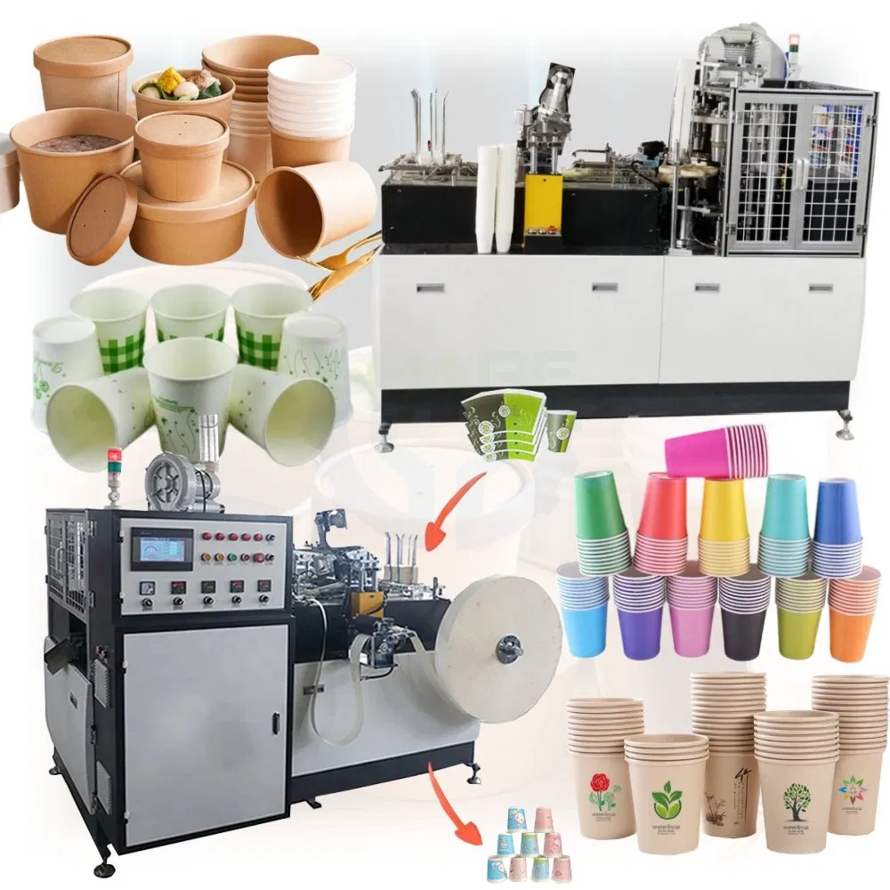Industrial Disposable Paper Cup Making Machine Paper Bowl Forming Machines Paper Cup Making Machine Price for Small Business