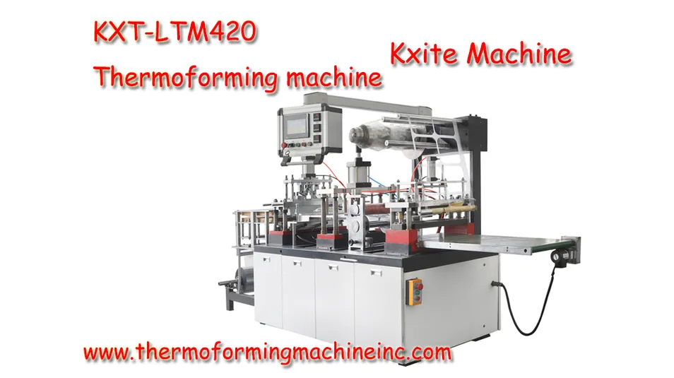 Plastic Lid Thermoforming Machine