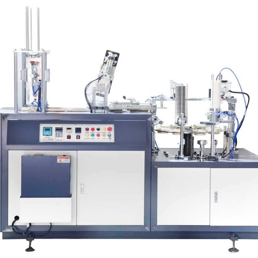 Low-Speed Double Wall Paper Cup Sleeve Machine