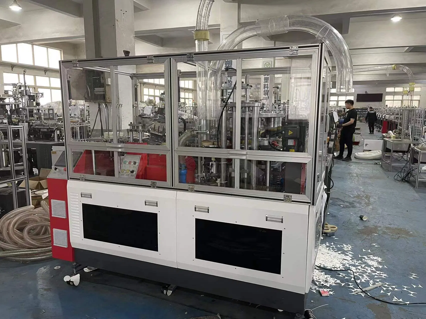 High-Performance Ultrasonic Paper Cup Sealing Machine for Quality Assurance