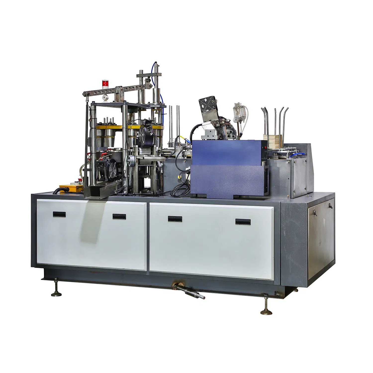 Mudium/Low Speed Coffee Ultrasonic Paper Cup Making Forming Machine