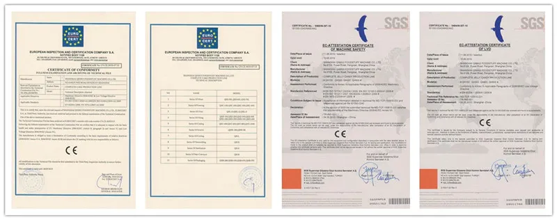 Product Certificates