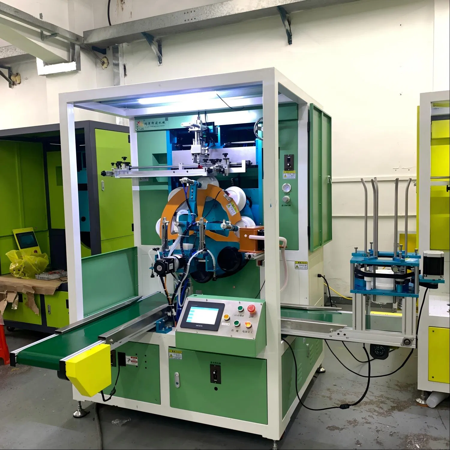 Fully Automatic Rotary Bowl Screen Printing Machine for Plastic Paper Catering Bowls