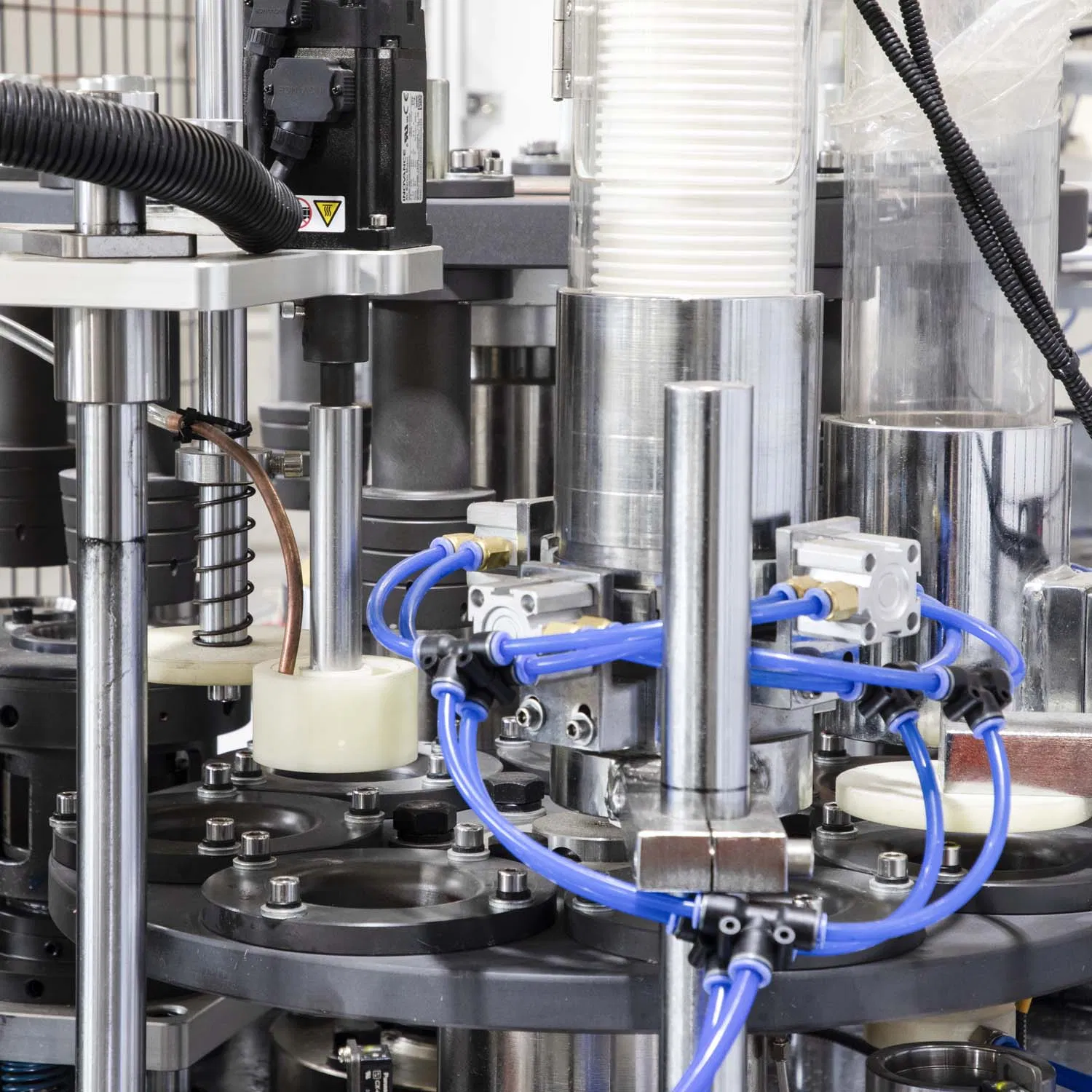 High Speed Automatic Double Layer Paper Cup Machine with Glue